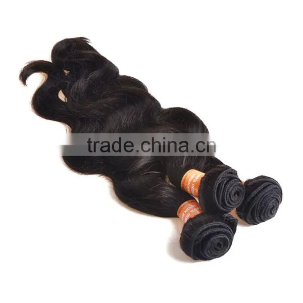 Wholesale Unprocessed Virgin Indian Human Hair Weaves Wavy Body Wave Raw Indian Hair Extensions photo-3