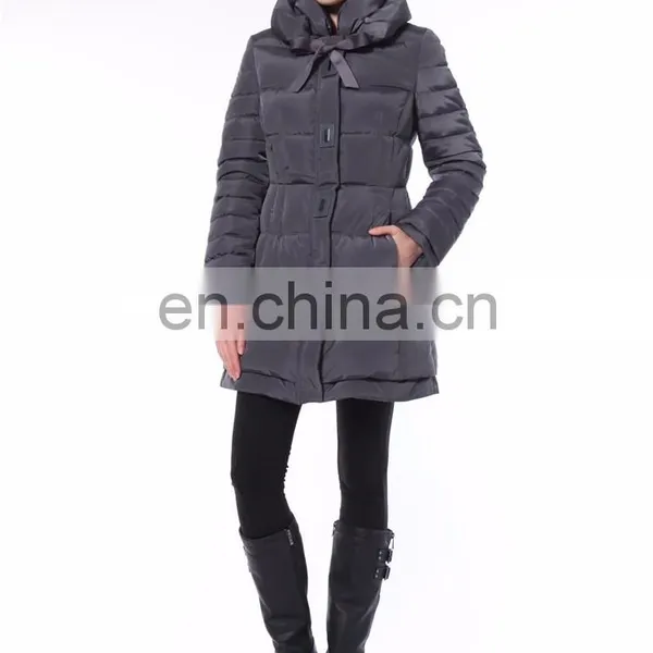 2016 New Arrival Woman Long Europe Style Womens Plain Black Jacket photo-4
