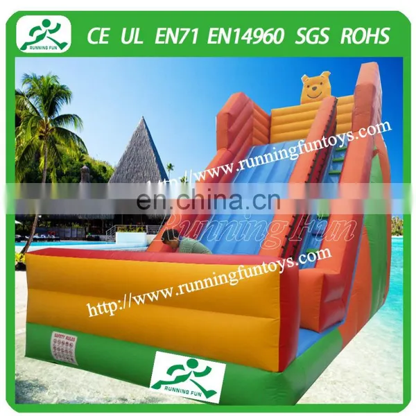 Lovely Bear Themed Park Inflatable Jumping Slide Combo photo-3