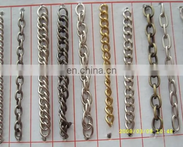 Most popular and cheap gold metal chain for pants and purses