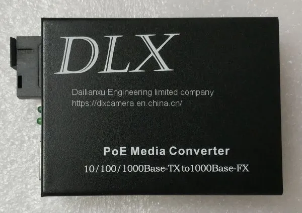 POE IP Camera to Fiber Converter Gigabit POE IP Fiber Optical Transmitter and Receiver Single Por POE Fiber Media Conver photo-3