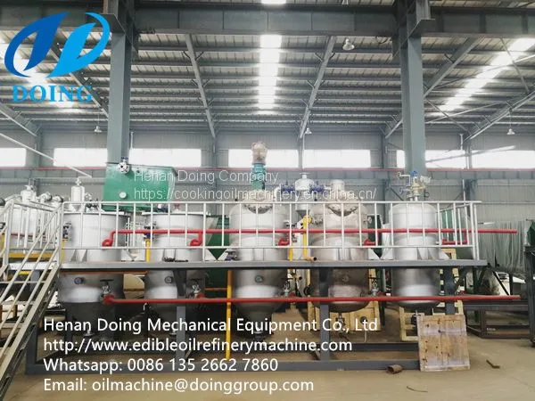 1-10tpd Small Capacity Batch Type Edible Oil Refinery Machine photo-2