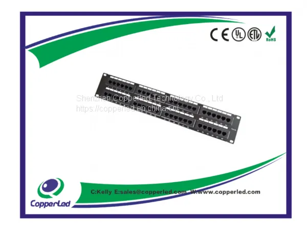 UTP Cat.5e Патч-панель 48-портовая 110IDC