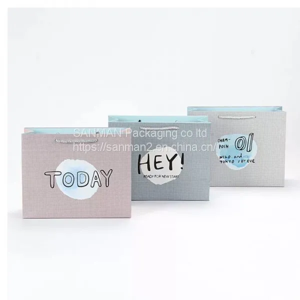 Custom Made Paper Bag Shopping Bag Paper photo-3