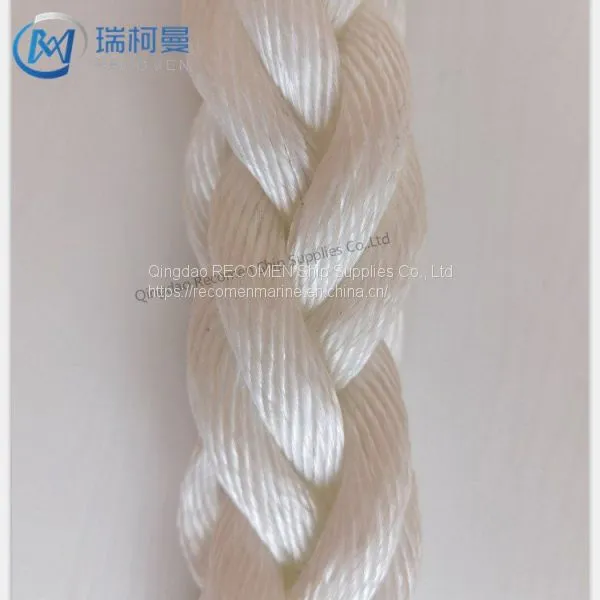 Recomen 8 Strand Braid pp Mooring Rope With High Quality
