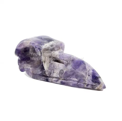 Amethyst Skulls