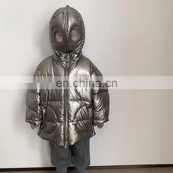 6321 Top Quality Baby Clothes Child Windproof Hooded White Duck Down Coat photo-5
