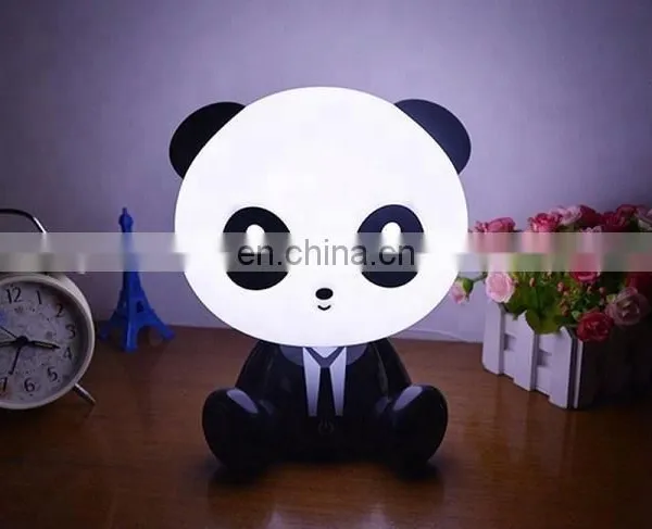 Plastic Panda Touch Table Lamp Usb Energy Saving Night Light Bedside Lamp photo-4