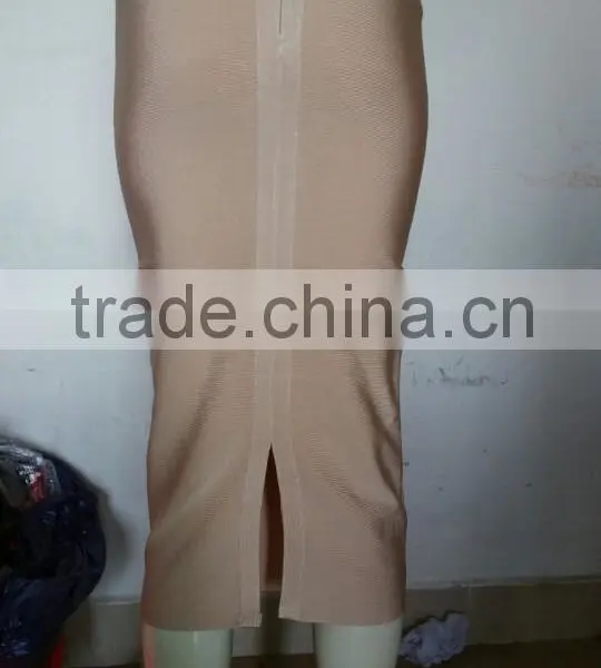 Summer Dress Wholesale 2015 New Beige Black Red Navy Bodycon Stretch Midi Women Evening Party Bandage Skirts Bandage Bodycon Wom photo-2
