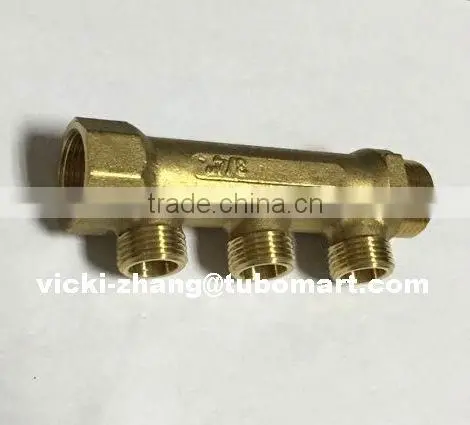 Forged Brass Pex Manifolds, Underfoor Heating Manifolds Factory for Wholesaler photo-2