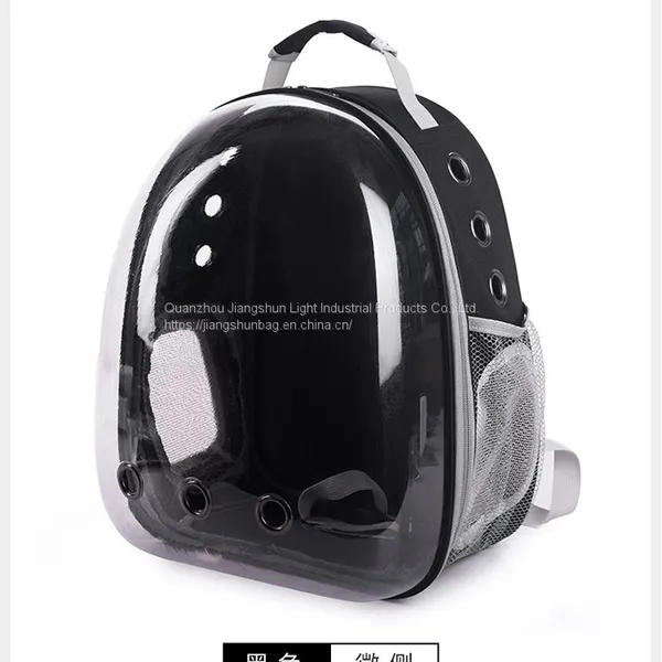 Outdoor Travel Hot Cat and Dog Bag Out Convenient Transparent Space Capsule Large Capacity Super Breathable Pet Backpack photo-4