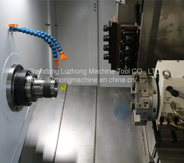 CK46D-8 Horizontal Metal High Speed Power Unit Precision Slant Bed CNC Turning Center photo-4