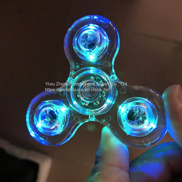 Led Variable Light Fingertip Gyroscope Decompression Toys photo-5