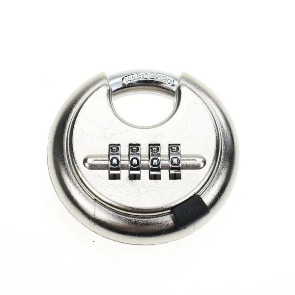 Cheap Hot Sale Good Quality High Security 70mm Round Disc Combination Padlock photo-2