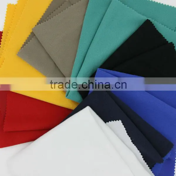 Super Poly Brushed Tricot Fabric for Sportswear/school Uniform