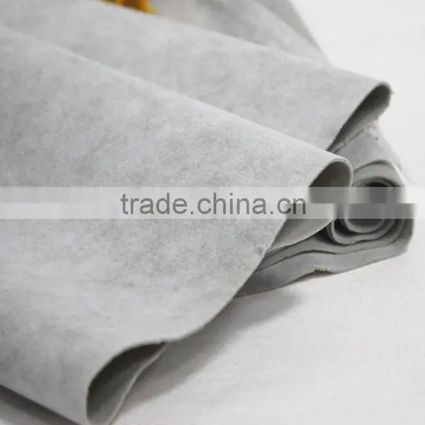 Cheap Viscose Spunlace Flock Fabric OEM Flock Velvet Fabric For Package photo-3