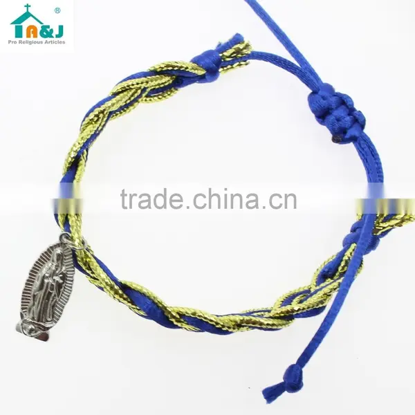 Our Lady of Guadalupe Braided Bracelet photo-2