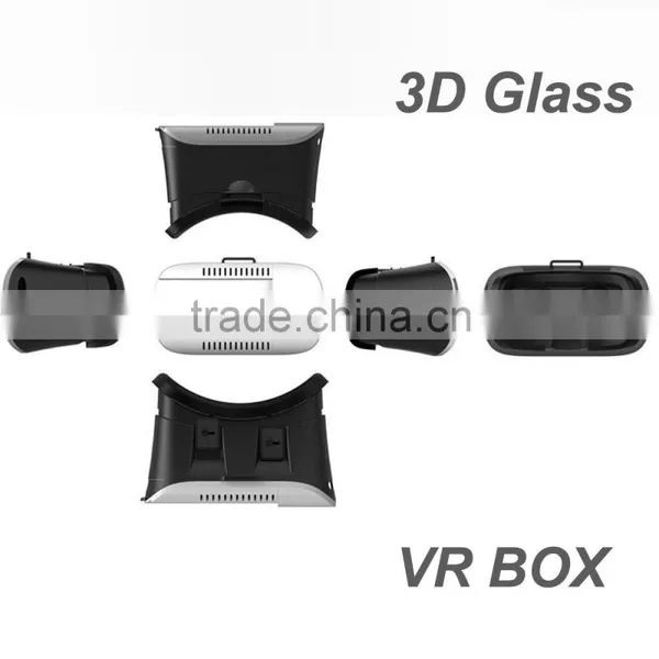 New Technology VR Box 2.0 Generation Distance HD Optical Resin Lens VR Box 3D Glasses for Smart Mobile Phone photo-2