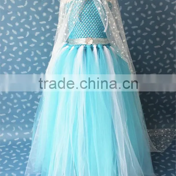 New Brand Kids Baby Girls Princess Dress Frozen Dress Elsa's and Anna's Girl Dresses,frozen Princess Elsa Anna Dress
