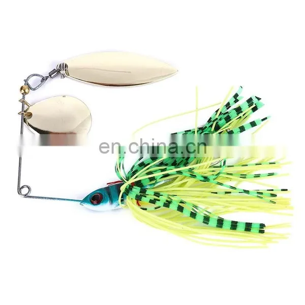 Soft 3D Plastic Trolling Metal Fishing Lures Using Octopus Skirts and Squids Skirt Fishing Lure photo-3