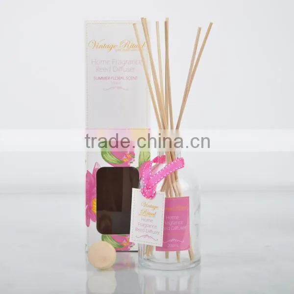 200ml Home Fragrance Aroma Reed Diffuser With Glass Bottle SA-2084 photo-3
