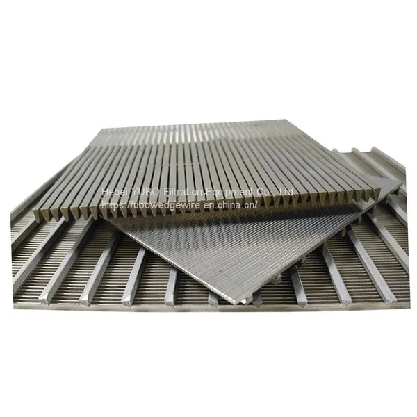 Custom SS Wedge Wire Screen Panel for Filtration