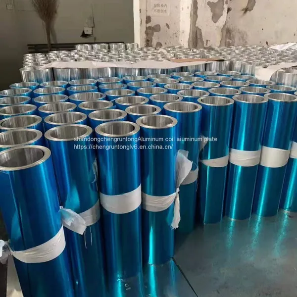 Pipe Outer Protection Aluminum Coil Covered With Sarin Film Covered With Kraft Paper Orange Peel Embossed Molding Plate Thickness Complete Guarantee Quality the Lowest Price in the Country photo-3