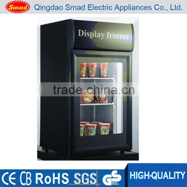 Commercial 50L Portable Mini Ice Cream Display Freezer Showcase photo-6