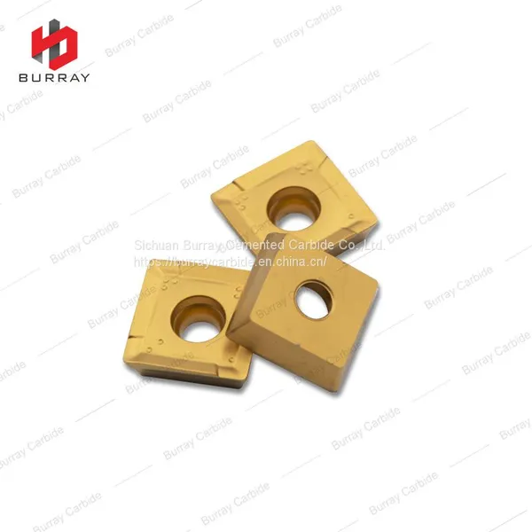 490R-140408M-PM Carbide Milling Insert With Yellow CVD Coating for Steel photo-2