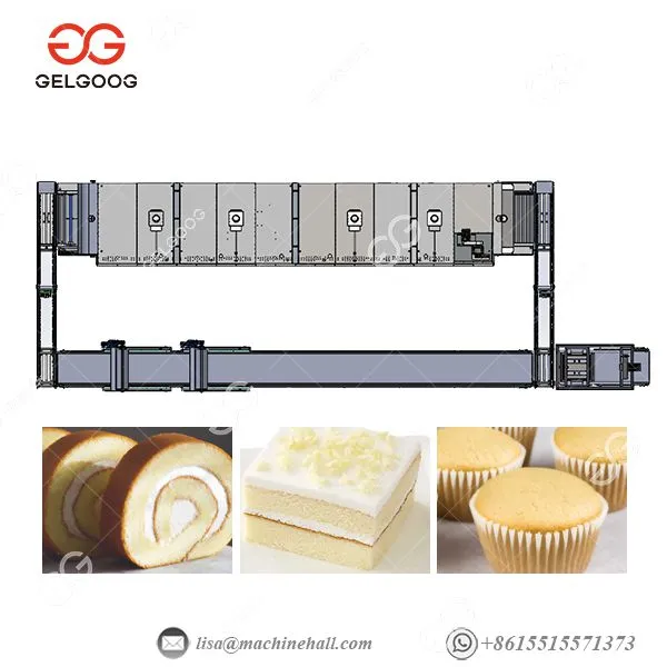 Automatic Cake Manufacturing Machine|Cake Plant Multifunction