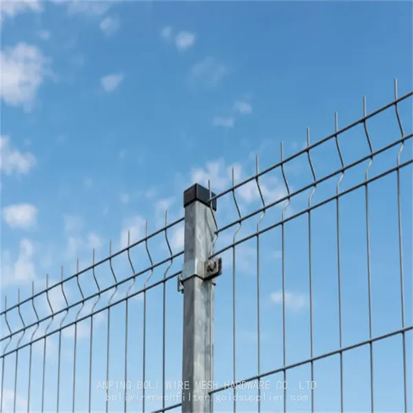 PE Coated and PVC Coated Welded Wire Fencing Curvy Welded Wire Mesh Fence/BOLI WIRE MESH QUALITY WELDED WIRE FENCING photo-4
