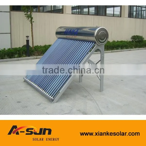 Unpressurized Pressure and Evacuated Tube Type Solar Water Heater photo-5