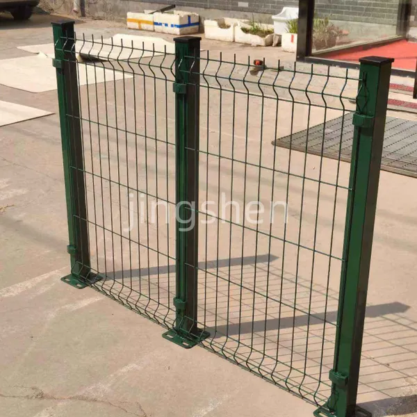 Custom-made 3D Galvanized Steel Yard Fence, 6 Feet High, Easy to Assemble, Durable, Suitable for Construction Sites and Residences. photo-3