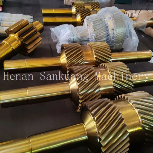 CNC Machined Transmission Gear Shaft With Hardened 4140 Steel Construction photo-1