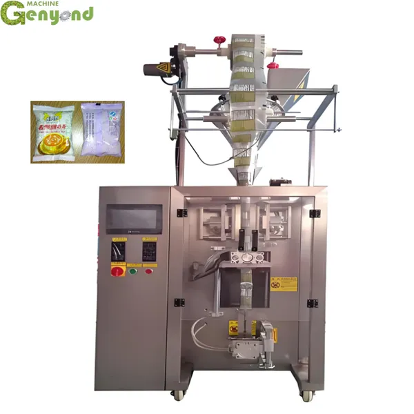 Genyond Automatic Pearl Milk Tea Packing Machine Small Chili Powder Pouch Packing Machine