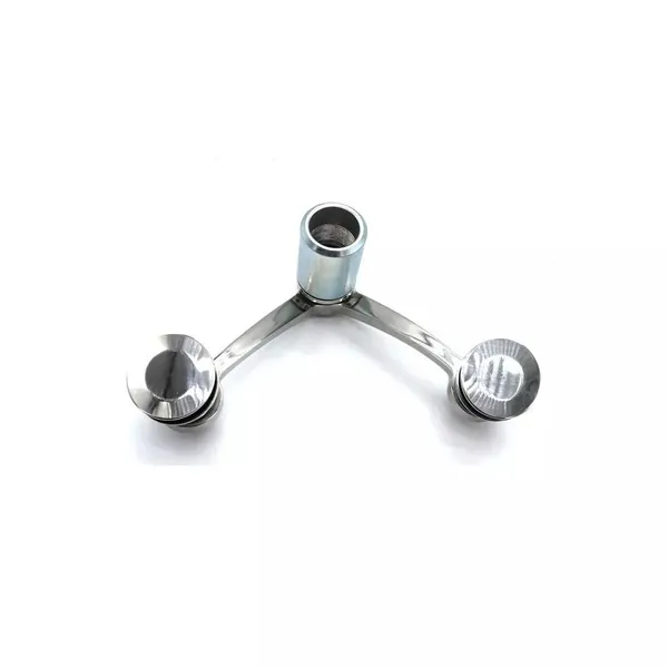 Curtain Wall Spider 150mm Mirror Finish SS304 Professional Grade for Glass Curtain Wall photo-2