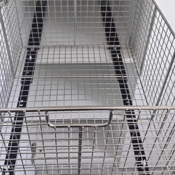 Heat Resistant Stainless Steel Wire Basket 304 up to 800°C for Thermal Processing photo-3