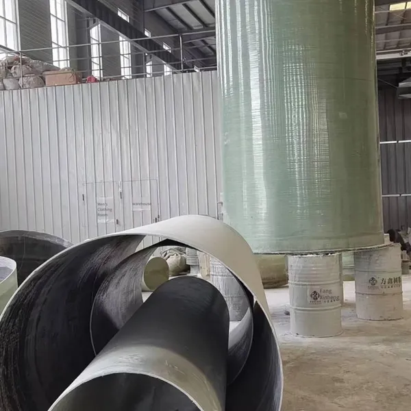 Fiberglass Reinforced Plastic Flange, Elbow, Tee, Cross - Customization Supported, Desulfurization Tower Pipe Fittings, Yutai Environmental Protection photo-3