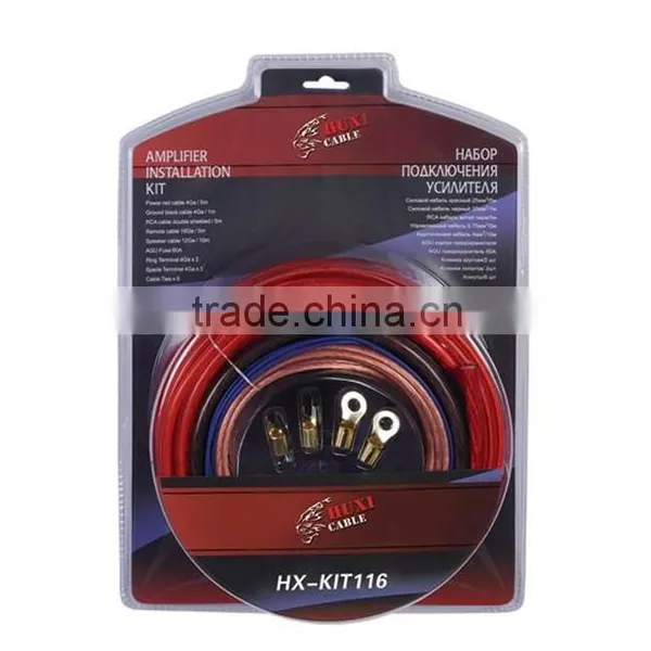 8ga Car Amplifier Installation Wiring Kit , Car Amplifier Cable Kit 0awg , Building Kit Amplifier photo-6