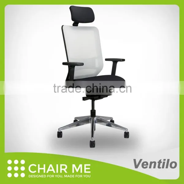 Best Selling, Seat Slide and Adjustable Armrest and Tilt Mechanism Aluminium Office Chair