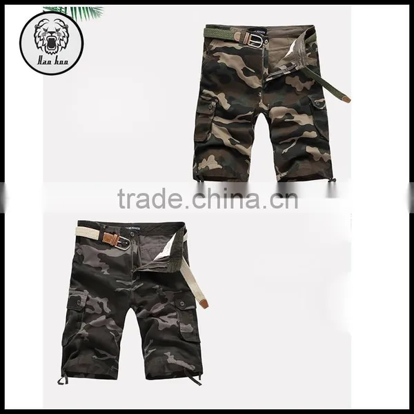 Mens Shorts Outdoor Clothing 100 Cotton Military Cargo Shrots photo-3