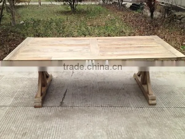 DT-1501 Vintage Dining Table Reclaimed Wood Quality Choice photo-3