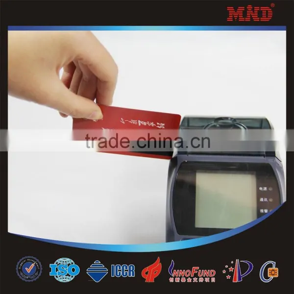 MDC334 Contact IC Card 5542 5528 Chip With QR Code and Magnetic photo-2