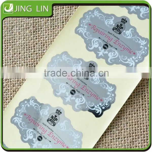 Best Quality Self Adhesive Matt Silver Polyester Label Printing photo-2