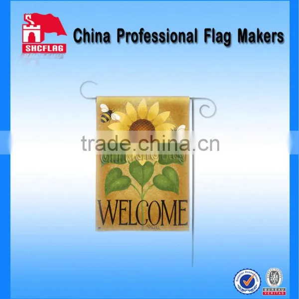 Garden Decorative Items Garden Flag Fabric for Hot Sale
