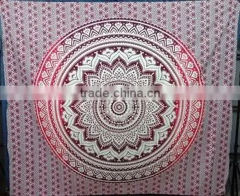Mandala Printed Tapestry Custom Bed Sheets photo-6