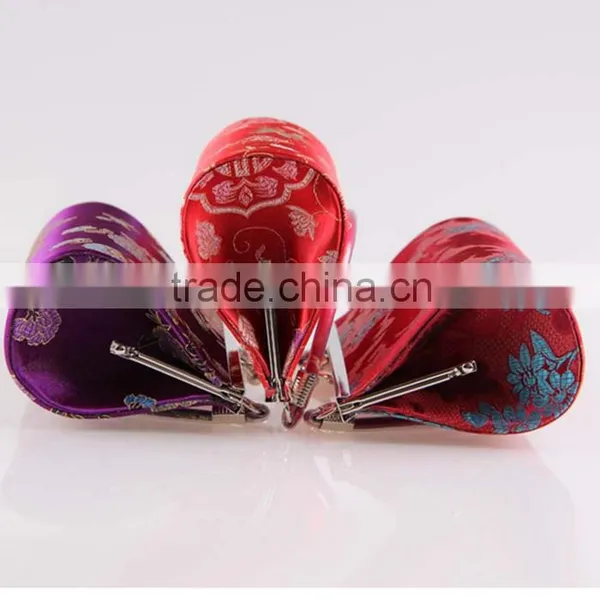 Colourful Silk Cloth Mini Bag Classical Bride Hand Bag Evening Bag photo-2