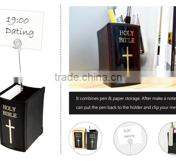 2015 Best Sale Plastic Pen Holder, Desktop Pen Holder, Personalized Pen Holder photo-6