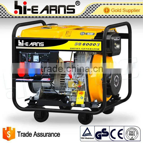 High Quality 5KW Open Frame 400V Diesel Generator photo-2
