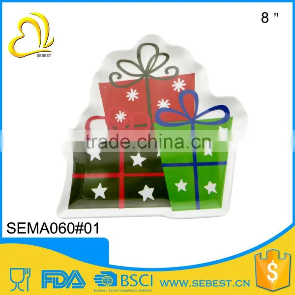 Cheap Quality Assurance Melamine Plate Christmas Dishware Supplier's Choice